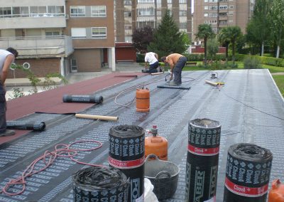 obra cubierta autoprotegida valladolid