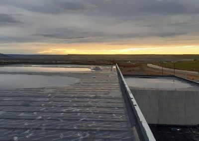 impermeabilización de cubierta con grava en Bodegas Protos